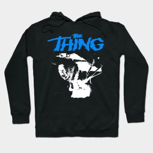 The Thing // Cult Classic Horror Blue Fan Art Hoodie